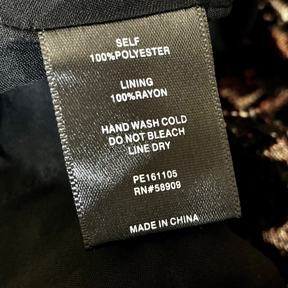 GIANNI BINI Lordice Metallic Brocade Floral Pleated Mini Skirt Festive Party M - Picture 10 of 11